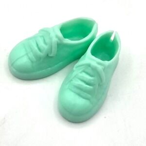 Mattel Barbie Doll Sneakers Mint Green Slip-On Athletic Fashion Shoes